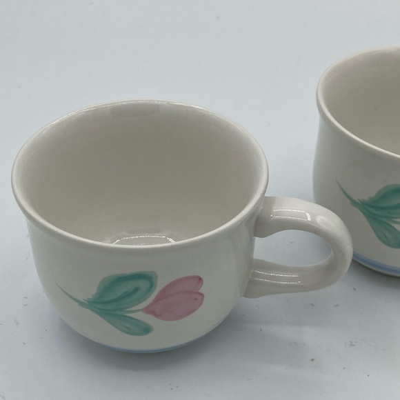 2 Cup Internatonal table works stone ware made Thailand - Picture 10 of 10